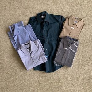 Bundle 5 Mens Dress Shirts